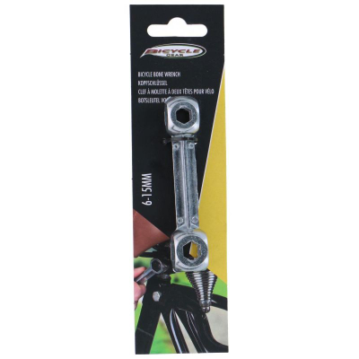 Çelës biçiklete Bicycle Gear, 6-15mm, 10 funksione, metalik