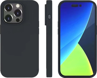 Mbështjellës telefoni 4smarts Cupertino, për iPhone 14 Pro Max 6.7", cover, i zi