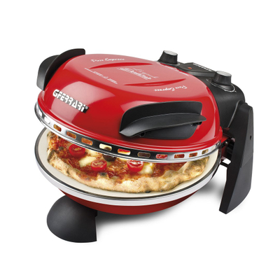 Furra për pizza G3Ferrari Delizia G10006, elektrike, deri 400°C, e kuqe