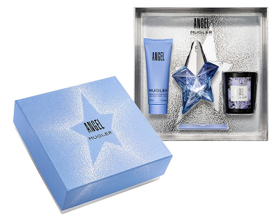 Set Thierry Mugler Angel - Parfum 25 ml + losion për trup 50 ml + qiri aromatik 70 g