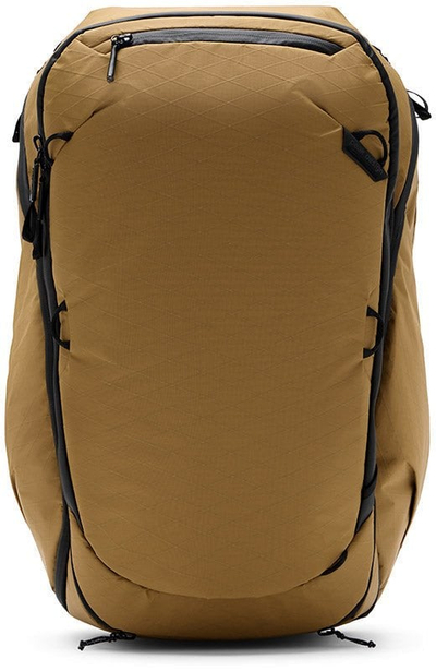 Çantë shpine udhëtimi Peak Design Travel Backpack 45L, najlon rezistent, xhep për laptop, ngjyrë koyote