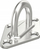 Kllapë tavani rrotulluese Mozos Power Hook V2, mban deri 250 kg, metal, gri