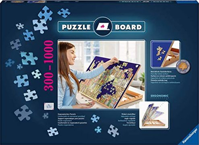 Mbajtëse puzzle Ravensburger Easel, për 1000 copa, me kënd që e rregullon vetë, dru fagu