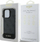 Kapak telefoni Guess PU 4G Stripe për iPhone 16 Pro Max, silikon, gri