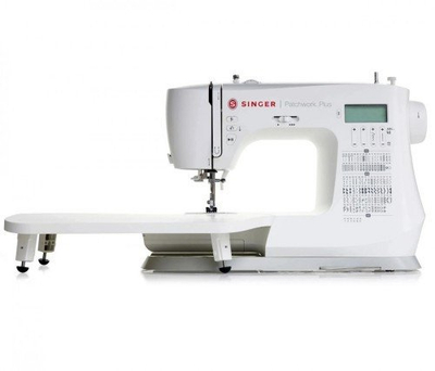Makine qepese Singer C5985Q Patchwork Plus, 417 aplikacione qepjeje, 200 shtiza qepjeje, e bardhë