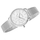 Ora dore Pacific Chronograph X6180-1, kronograf dekorativ, çelik inox, argjendtë