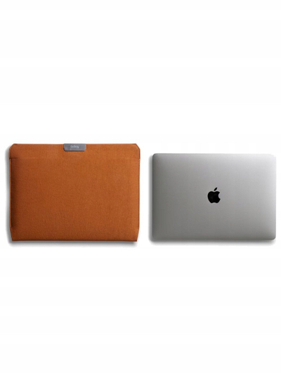 Këllëf laptopi Bellroy Laptop Sleeve, 14", me mbyllje magnetike, ngjyrë bronzi