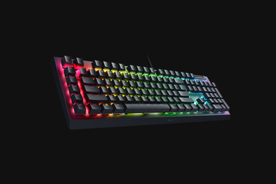 Тастатура Razer BlackWidow V4 X Green, механичка, RGB, црна