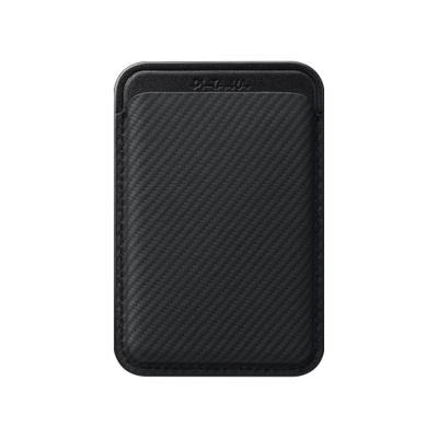 PITAKA MAGSAFE WOVEN WALLET BLACK/GRAY