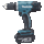 Бормашина Makita DDF453RFE 220 x 79 x 244 мм 18 V 2 x 3, црна / сина боја