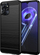 Kllëf telefoni Hurtel Carbon Case për Realme 10 5G dhe 9i 5G, silikoni i butë, pamje carbon, i zi
