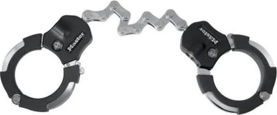 Dry biçiklete Master Lock Street Cuff 8290EURDPRO, me çelës, 55 cm, i zi