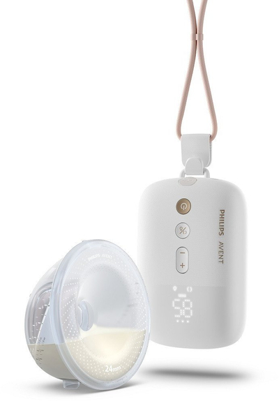 Pompe gjiri elektrike Philips Avent Hands-Free Premium Plus SCF531/11, 1 copë