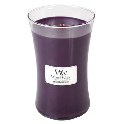 Qiri aromatik WoodWick Spiced Blackberry, 609.5 g