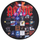 Подлога за глушец гејминг SUPERDRIVE AC/DC, 30 x 30 cm, 3 mm, црна