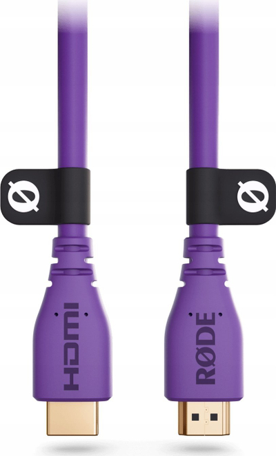 Кабел HDMI Rode, 3m, 18Gbps, виолетов