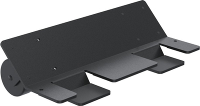 Aksesor lëvizës për kioskë Ergonomic Solutions KIOSK MOVER, bazë metal, me rrota, ngjyrë e zezë