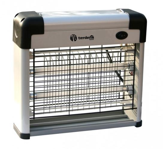 Lampë kundër insekteve Terdens Insect Killer, 2x6W, 230V me stabilizues, e bardhë