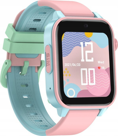 Smartwatch për fëmijë Bemi Linki 2, 4G LTE, GPS, rozë