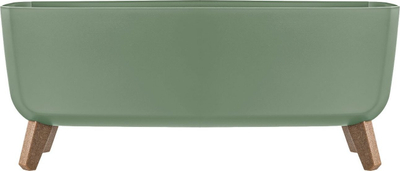 Vazo dekoru GRACIA CASE, 58cm, plastike, jeshile