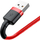 Kabllo USB Baseus, USB-A, 2m, e kuqe