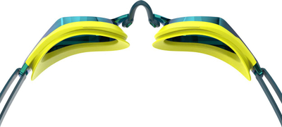 Очила за пливање Speedo Fastskin Speedsocket 2 Mirror, за возрасни, огледални леќи, зелено жолта