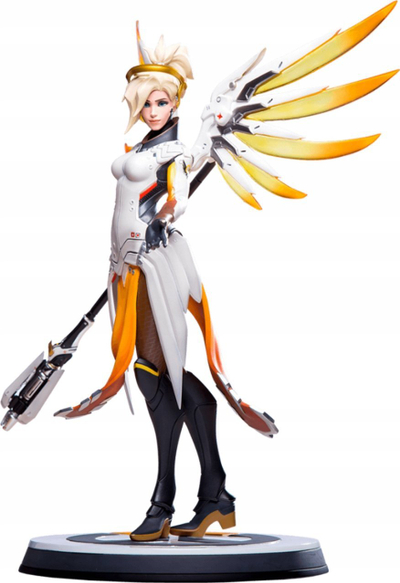 Figurë Blizzard Overwatch Mercy, 35 cm, PVC, shumëngjyrëshe