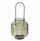 Mbajtëse qirinjsh tealight Boltze ZENOR, xham, 29 cm, transparente