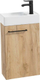 Kabinet banjoje me lavaman Deftrans KIM, 40 cm, Oak Craft