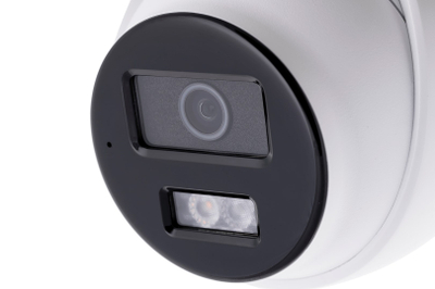 Kamerë IP Hikvision DS-2CD1363G2-LIU, 6MP, audio, e bardhë