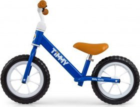 Bicikletë balancuese Milly Mally Timmy, 12", për fëmijë, blu navy