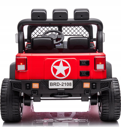 Makina elektrike për kalamoj Geoland Ramiz Off-Road, 24V, 2x200W, e kuqe