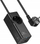 Продолжен приклучок Hoco NS9, 1x AC, 4x USB 67W, 2m, црн