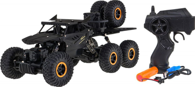Makina me komandë Ramiz RC Rock Crawler 1:10, 6 rrota, 2.4GHz, e zezë
