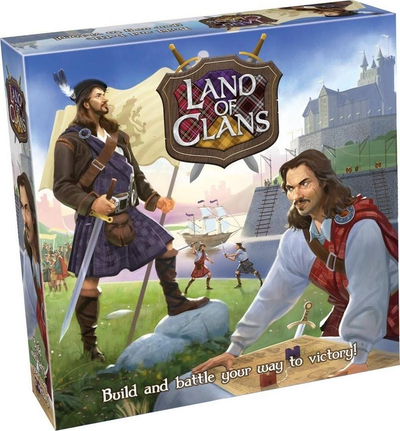 Lojë tavoline Game Storm Studio Land of Clans, strategji, për familje, shumëngjyrëshe