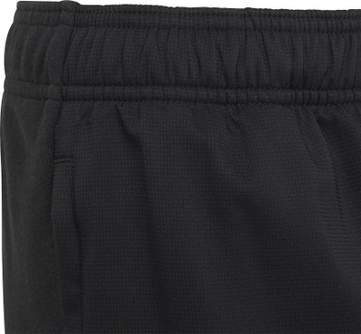 Pantallona dresi për çuna adidas XFG Zip Pocket Jr GU4326, pambuk poliestër, me bel me gomë, të zeza