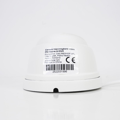 Kamerë sigurie PNI Die House AHD25, 5MP, dome, lente 3.6 mm, e bardhë