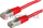 Kabllo patchcord Value, Cat.6, S/FTP, 0.5 m, e kuqe