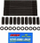 Set bulonash koke motori ARP 203-4101, 1.5L Toyota 1NZFE DOHC, 4 cilindra, i zi