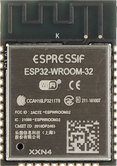 Modul Wi Fi Espressif ESP WROOM 32, Bluetooth BLE, për IoT