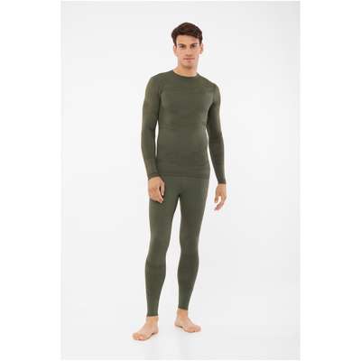 Set i brendshëm termik VIKING Gasher Merino, për meshkuj, madhësia L, khaki