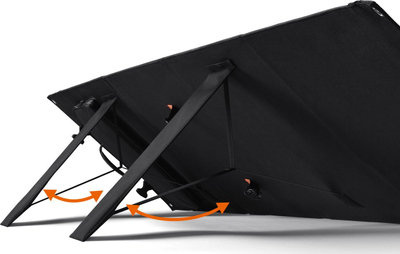 Panel diellor portabël Choetech 120W, dalje USB C USB A DC, i zi