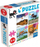 Puzzle për fëmijë Granna 4 Puzzle Maka, set me 4 kafshë, 18+