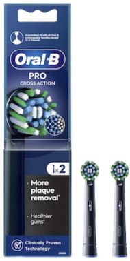 Koka zëvendësuese furçe elektrike Oral-B Cross Action, 2 copë, të bardha
