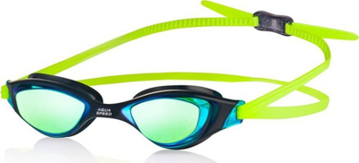 Syze noti Aqua Speed Mirror me lente pasqyruese, me rrip të verdhë