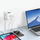 Prizë e zgjuar Tech-Protect PCL3X4, 3xAC, 2xUSB 2xUSB-C, e bardhë