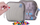 Portofol Pixie Crew Small Pouch PXA-08-68, silikon me pika pixel, gri