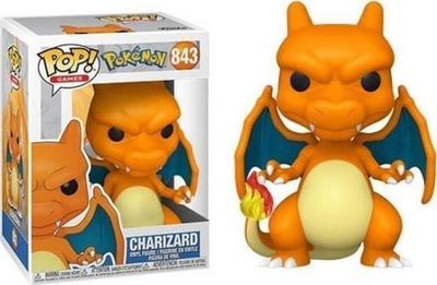 Figurë koleksionuese Funko Pop Pokemon Charizard, 13cm, multingjyrëshe