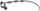 Kllips kablli rryme Cisco Power Clip, për Catalyst 3560-C 2960-C, plastik, gri