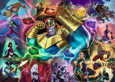 Puzzle Ravensburger Marvel Villainous, 1000 copa, shumëngjyrësh